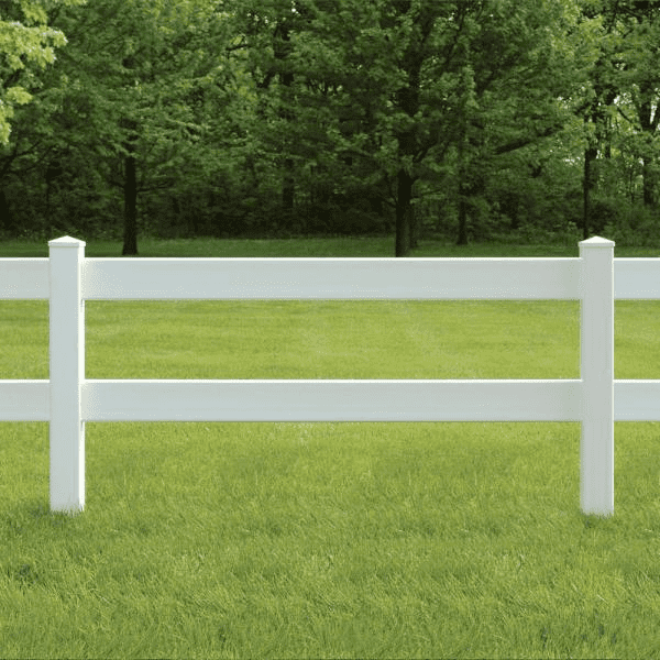 2 Rail Ranch Fence